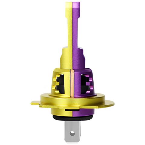 Lampadina Led H4 Per Faro Auto 30w 12v 6000k 3500lm Ip65 - Foto 5