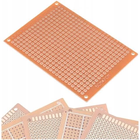 Piastra Prototipo Universale 50x70 Mm - Montaggio Tht, Fori 2,54 Mm | Elettronica Fai-da-te | Alta Qualità, Versatilità - Foto 1