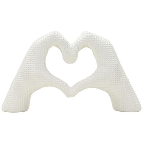 Scultura Lover In Resina Bianca: Coppia Di Amanti - Foto 1