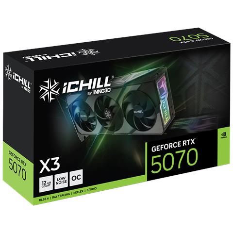 iChill GeForce RTX 5070 X3 NVIDIA 12 GB GDDR7 - Foto 3