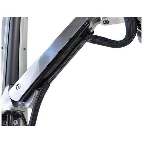 StyleView Sit-Stand Combo System with Worksurface and Small Black - Foto 2
