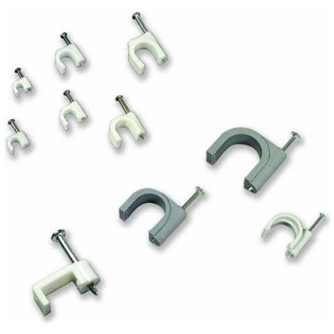 Graffette Per Cavo 50 Graffette 9-10 Mm - Foto 2