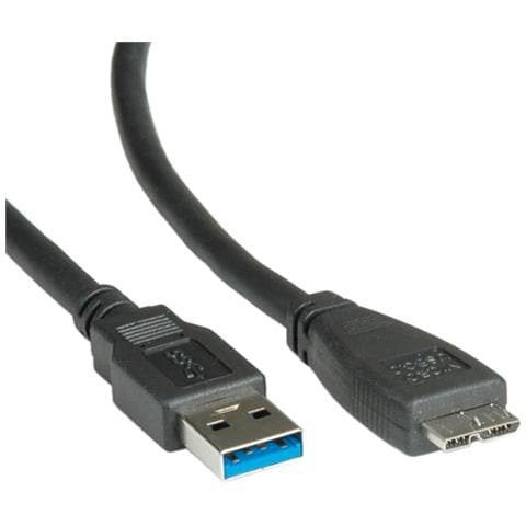 Cavo Usb 3.0 / Micro Usb 3.0 1.8m - Black - Foto 1