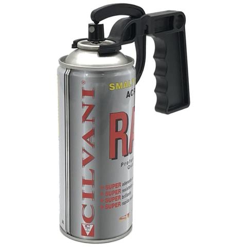 Bomboletta Di Vernice Spray Smalto Acrilico Marrone Noce Ral8011 + Manico Pistola Dispenser - Foto 1