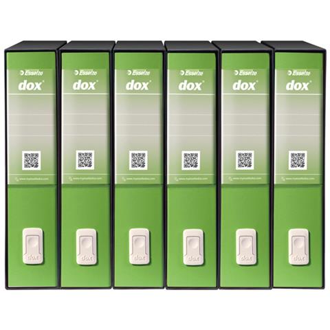 registratore new dox 2 s. francisco greenery dorso 8cm f. to protocollo - Foto 1