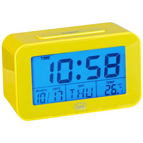 Orologio Digitale Con Sveglia E Termometro Trevi Sld 3p50 Giallo - Foto 3