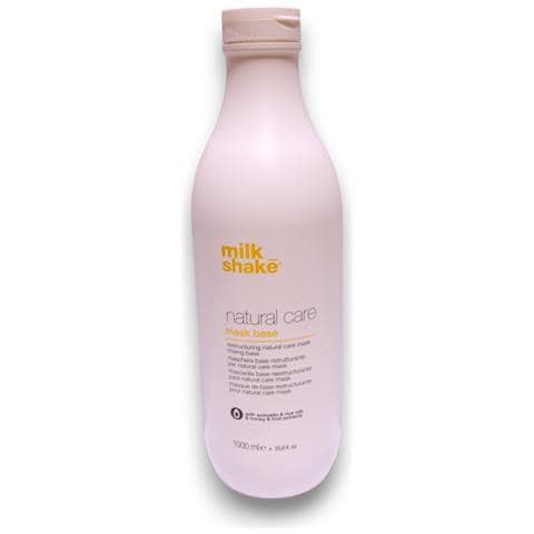 Milk Shake, Natural Care Mask Base, Senza Parabeni, Maschera Crema Trattamento Capelli, 1000 Ml - Foto 2