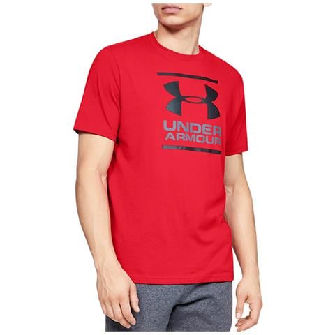 magliette under armour uomo rosso