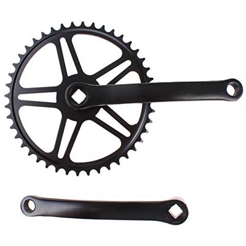 Tom Guarnitura Vinty 44t 170 mm Nero - Foto 1