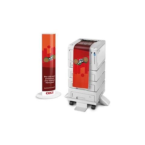 Stampante C650dn Laser a Colori A4 35 ppm USB LAN Bianco - Foto 6