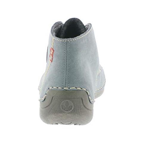 Donna Polacchine 52540, La Signora Stivali, Scarponi Chukka, Tronchetti, Stivaletti Stringate, Foderato, Stivaletti Invernali, I Jeans / Vino, 38 Eu / Uk 5 - Foto 4