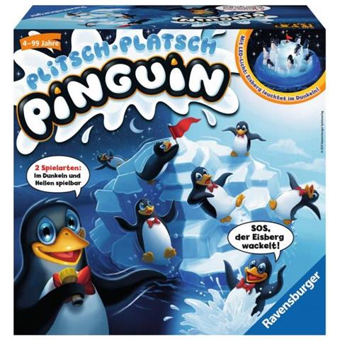 Plitsch Platsch Pinguin - Kinderspiele (21325)  - Foto 1