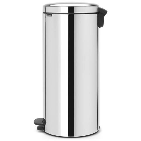 Pattumiera A Pedale In Acciaio Lucido Da 30 Litri - 114762 - Foto 3