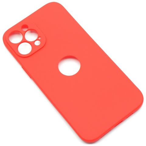Custodia Tpu Silicone Cover Soft-case Per Apple Iphone 12 Pro Max Red - Foto 1