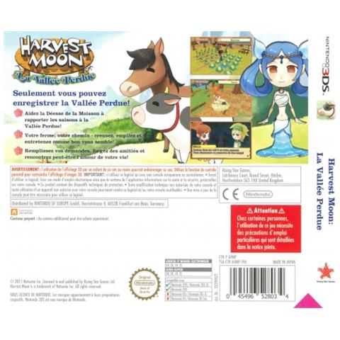 Harvest Moon: The Lost Valley 3D, 3DS Basico 3DS Francese videogioco - Foto 2