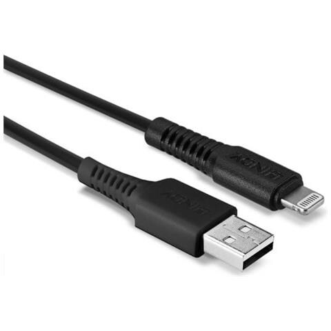 Cavo Usb A Lightning Nero 1m - Foto 2