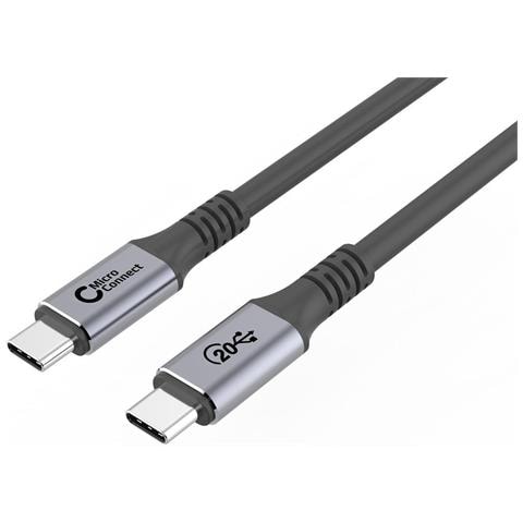 USB3.2CC5 cavo USB USB 3.2 Gen 2 (3.1 Gen 2) 5 m USB C Nero - Foto 1