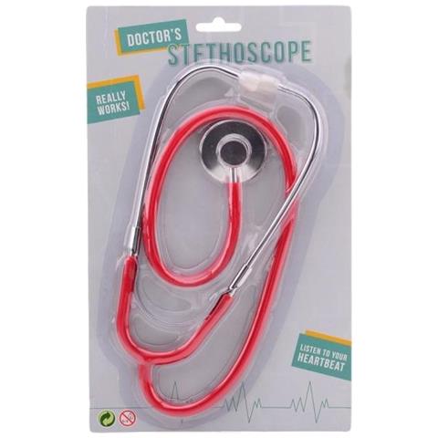 Stetoscopio Medico In Metallo Rosso - Foto 2