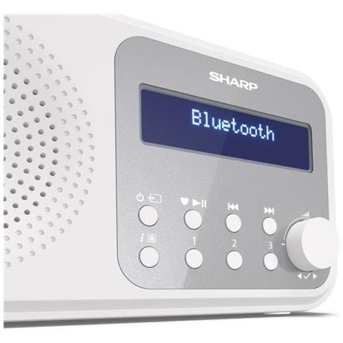 DR-P420 Radio Portatile Digitale Bianco - Foto 5