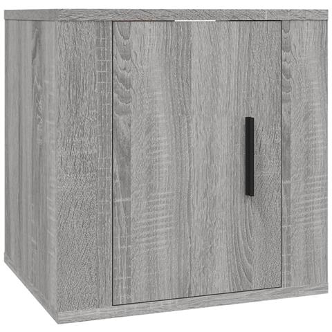 Mobile Porta Tv A Parete Grigio Sonoma 40x34,5x40 Cm - Foto 1