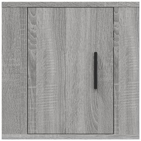 Mobile Porta Tv A Parete Grigio Sonoma 40x34,5x40 Cm - Foto 10