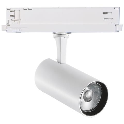 Proiettore Fox Alluminio-materie Plastiche Bianco Led 15w 3000k Cri90 1-10v - Foto 1