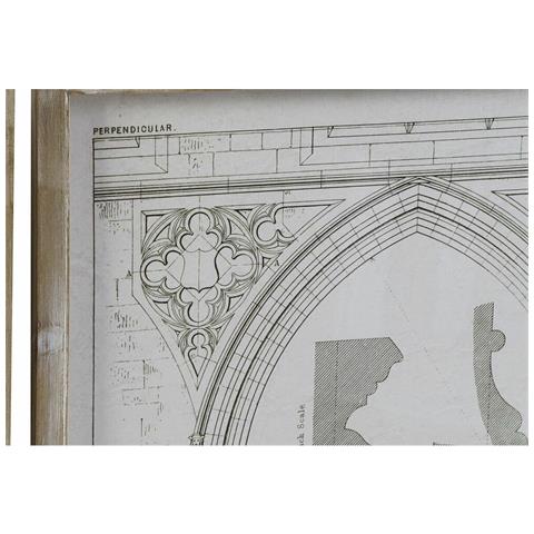 Quadro Dkd Home Decor 50 X 2 X 65 Cm Neoclassico (4 Pezzi) - Foto 3