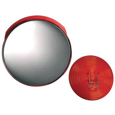 Specchio Stradale Per Pali Parabolico Con Visiera - Foto 1
