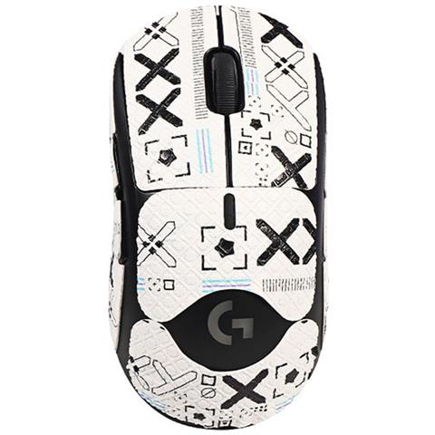 Nastro Antiscivolo Per Impugnatura Del Mouse Per Logitech Gpw1 White - Foto 1