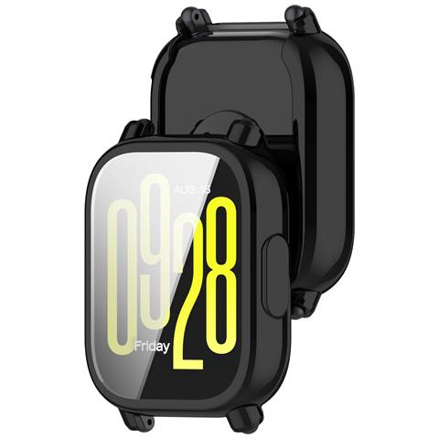 Custodia Protettiva Per Redmi Watch 5 Active - Cover Completa In Nero - Foto 1