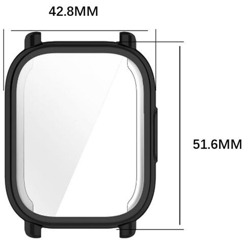 Custodia Protettiva Per Redmi Watch 5 Active - Cover Completa In Nero - Foto 6