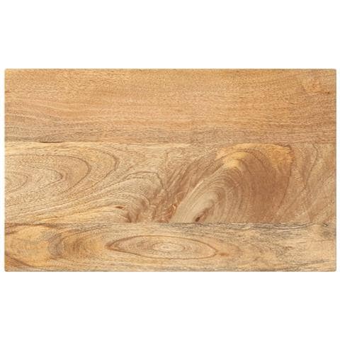 Piano Per Tavolo 60x40x2,5 Cm Rettangolare Legno Massello Mango - Foto 1