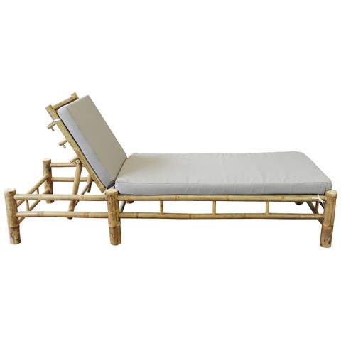 Sunset - Lettino Da Giardino In Bamboo - Foto 2