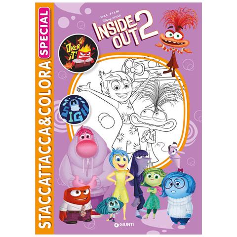 Inside Out 2. Staccattacca&colora Special. Con Adesivi. Con Adesivi - Foto 1