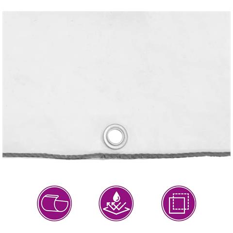 Telone Trasparente con Occhielli 1x12 m in Polietilene - Foto 10