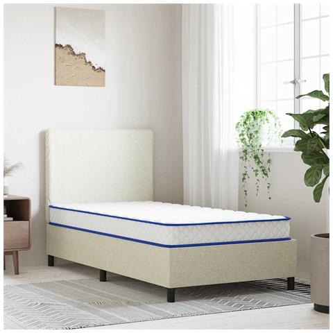 Materasso Viscoelastico Bianco 100x200x17 Cm - Foto 1