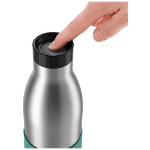 Bludrop Sleeve N3111200 Borraccia Uso Quotidiano 700 Ml Acciaio Inossidabile Verde, Acciaio Inossidabile - Foto 2