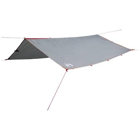 Telone Da Campeggio Grigio /arancione 500x294 Cm Impermeabile - Foto 1