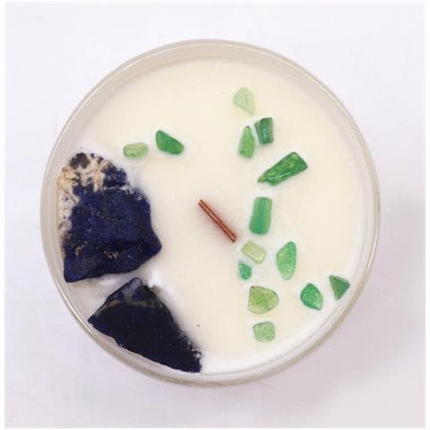 Candela Di Soia Cristallo Chakra Della Gola - Foto 2