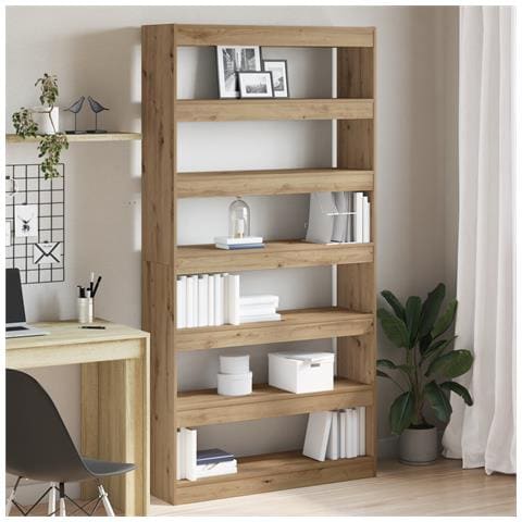 Libreria Rovere artigianale Legno massello 100 x 30 x 198 cm - Foto 2