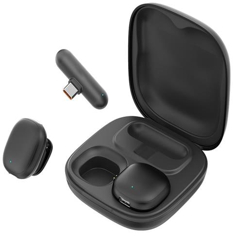 Microfono A Clip Wireless Con Ai Riduzione Del Rumore Per Streaming E Registrazione - Foto 1