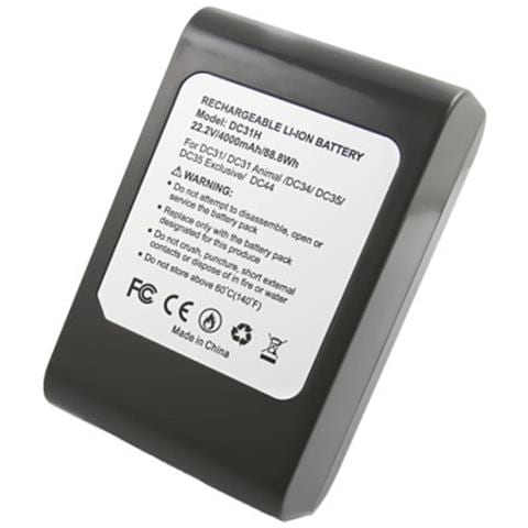 Batteria Per Dyson Dc31 / Dc34 / Dc35 Li-ion 22.2v 4000mah 88.8wh - Foto 1