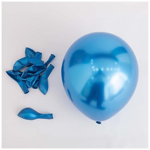 Kit Ghirlanda Di Palloncini Blu E Bianchi - Perfetto Per Feste E Celebrazioni - Foto 2