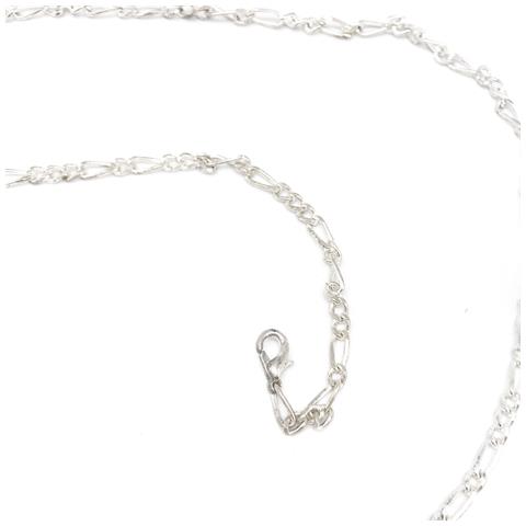 Cintura A Catena In Argento Con Pendenti A Forma Di Cuore Rosso - Foto 4