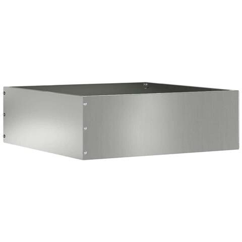 Bordura per Prato Argento 40 x 40 x 13 cm Acciaio zincato - Foto 1