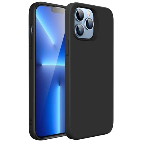 Cover per iPhone 13 Pro - PC+Silicone, Nero, Anti-graffi - Foto 1
