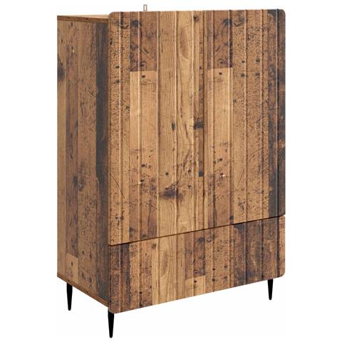 Credenza Legno antico 66 x 34,5 x 97 cm Legno ingegnerizzato - Foto 1