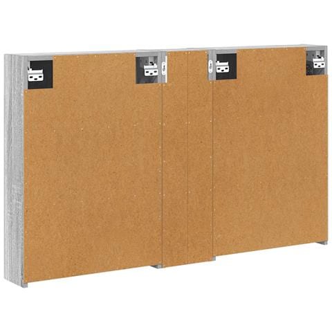 Set di Armadi da Bagno con lo scaffale 3 pcs 120 x 14,5 x 70 cm - Foto 9