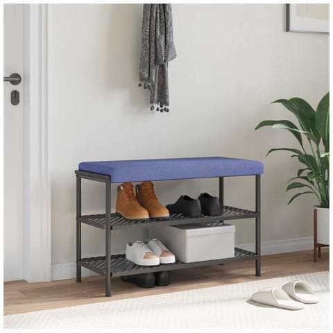 Cuscino per panchina Tessuto Blu jeans Profondità 35 cm - Foto 2