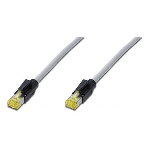 Cavo Rete S-Ftp Cat. 6A Con Connettori 6A Lsoh Mt 0,5 Colore Grigio - Foto 1